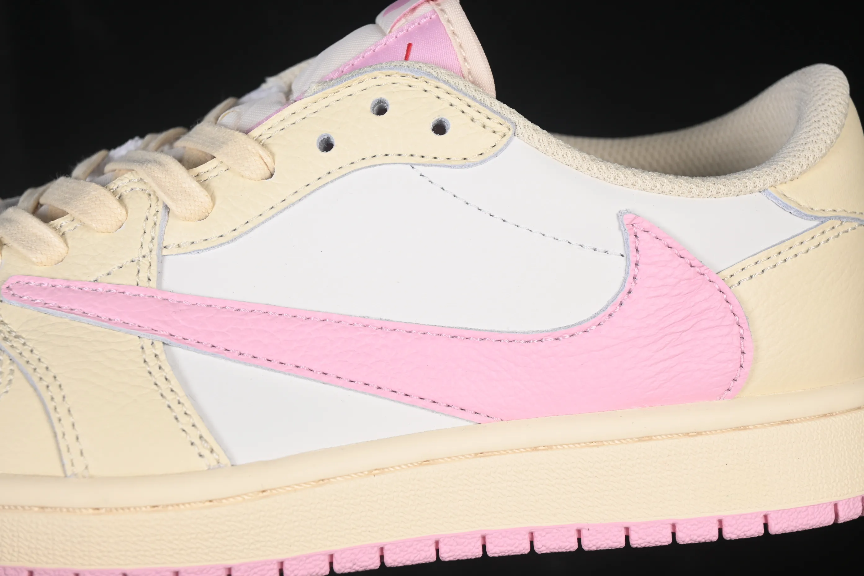 All categories Air Jordan Jordan series basketball shoes Air Jordan 1 Low ZG version Travis Scott x Air Jordan 1 Low OG AJ1 Joe 1 undercut low top full head layer IQ7604-100